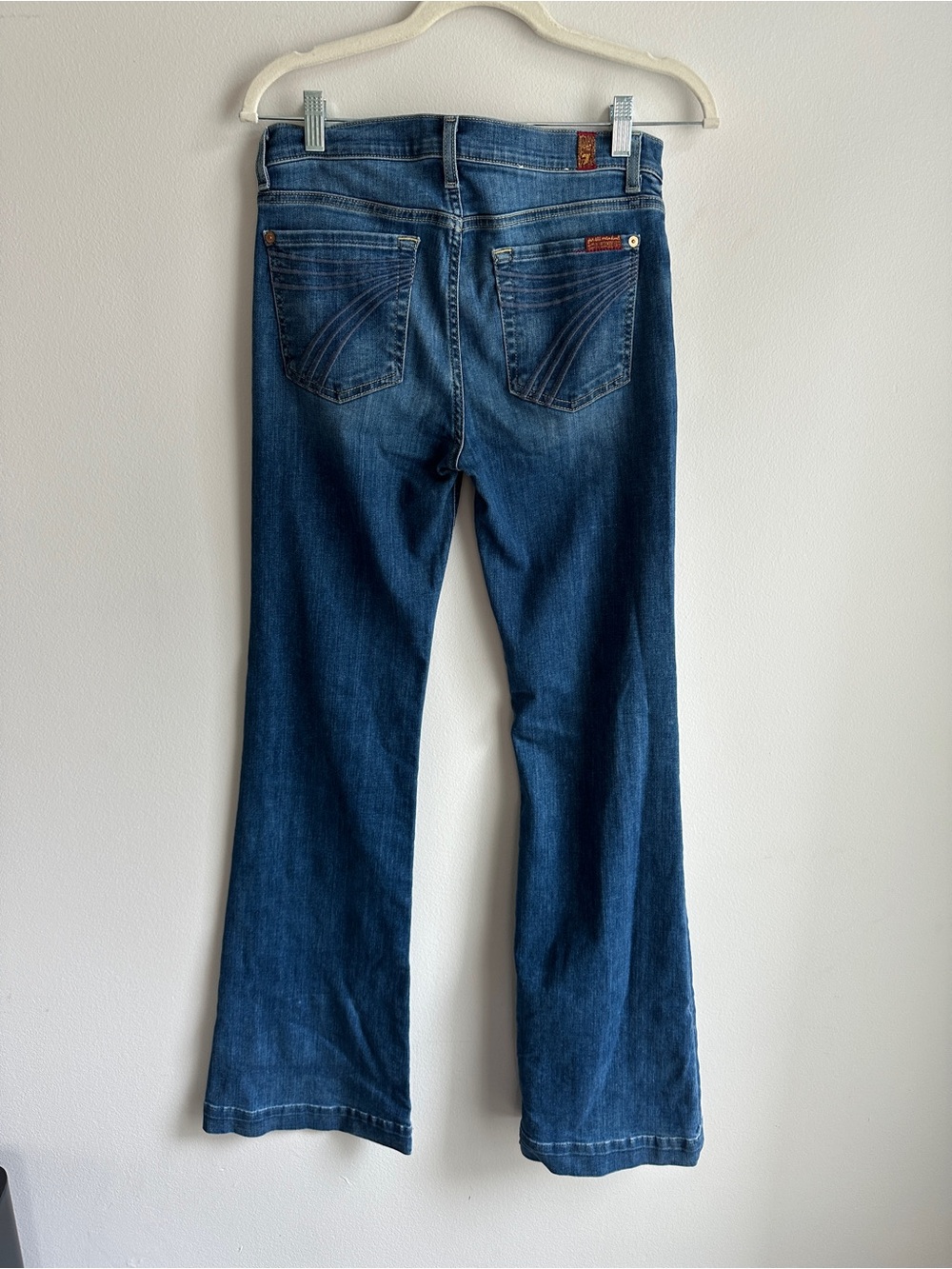 7 For All Mankind Dojo Flare Jeans - Picture 2 of 5